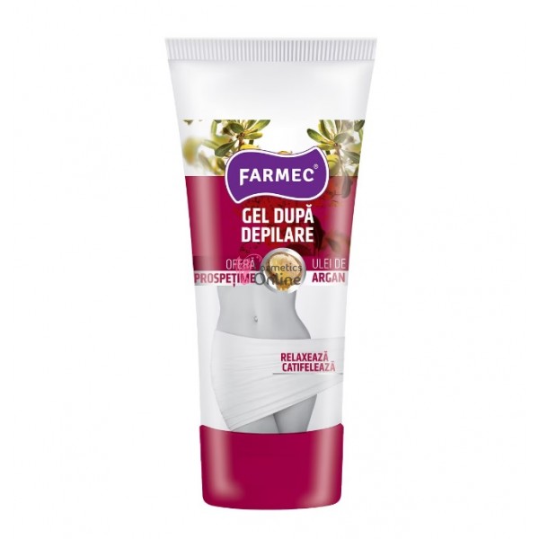 Gel dupa depilare cu ulei de argan Farmec, 100 ml